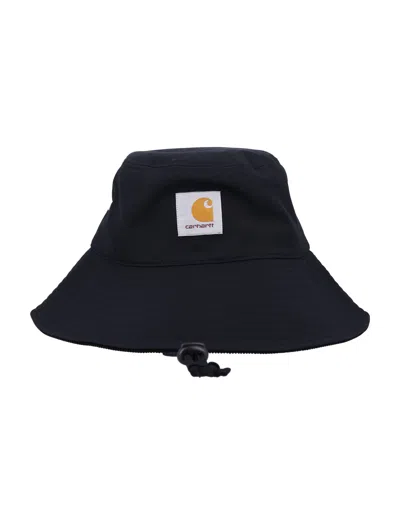 Carhartt Clarton Bucket Hat In Black