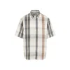 Carhartt Roslin Flannel Check Short-sleeved Shirt In Neutrals
