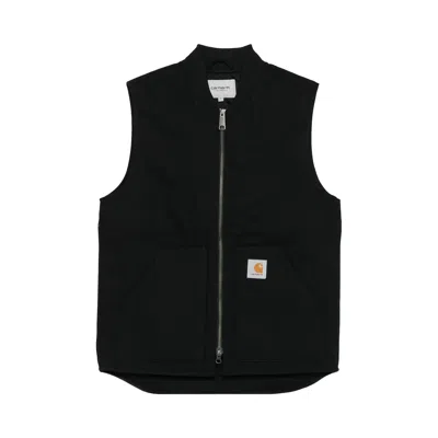 Pre-owned Carhartt Wip Classic Vest 'black' | Men's Size Xl