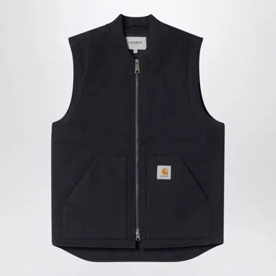 Carhartt Wip  Classic Vest Dark Navy In Black