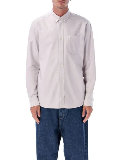 Carhartt Wip C-logo Shirt In White