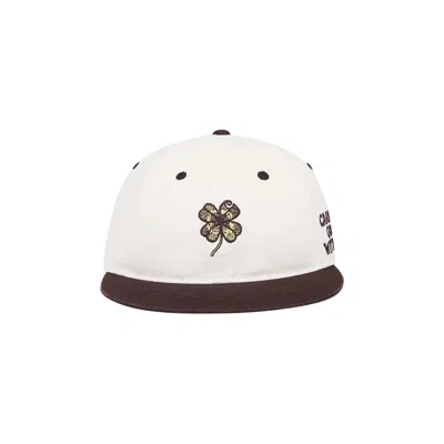 Pre-owned Carhartt Wip Clover Cap 'wax/palisander' | White | Men's Size Onesize