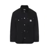Carhartt Black Cotton Clapton Jacket In Black