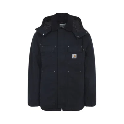 Carhartt Wip Coat In Blue