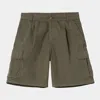 Carhartt Pleated Cargo Shorts In Green