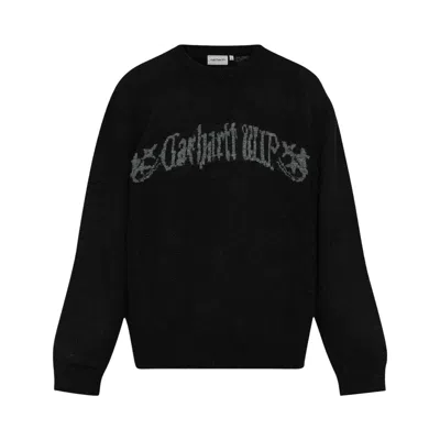 Pre-owned Carhartt Wip Commuting Sweater 'black' | Men's Size M