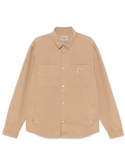 Carhartt Wip Conro Shirt Clothing In Brown