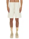 Carhartt Bermuda Shorts In Cotton In White