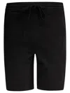 Carhartt Wip Cotton Black Shorts In Black