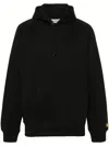 Carhartt Wip Cotton-blend Hoodie With Logo Print In Black