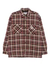 Carhartt Plaid Pattern Long Sleeve Shirt Jacket In Multi