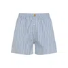Carhartt Striped Boxer Shorts In Blue