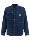 Carhartt Logo Double Front Denim Jacket