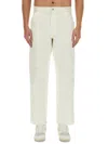 Carhartt White Relaxed Elasticated Pants