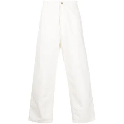 Carhartt Wip Wide Panel Pant In White
