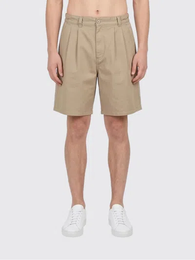 Carhartt Wip Cotton Shorts In Neutral
