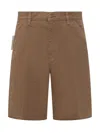 Carhartt Albert Bermuda Chino Shorts In Brown