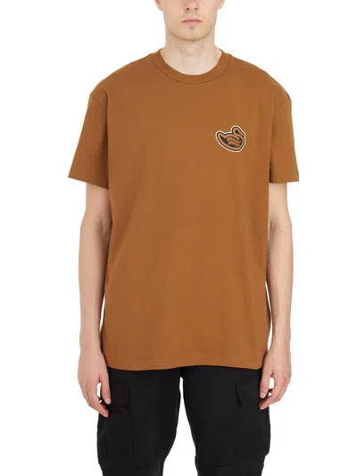 Carhartt Wip Cotton T-shirt Brown Ducks
