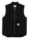 Carhartt Wip Cotton Vest In Black