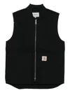 Carhartt Wip Cotton Vest In Black