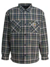 Carhartt Wip Cronyn Dark Navy Cotton Shirt Jacket In Green