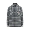 Carhartt Wip Cronyn Dark Navy Cotton Shirt Jacket In Black