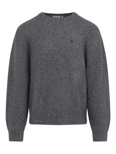 Carhartt Wip Curtis Sweater Clothing In Gray