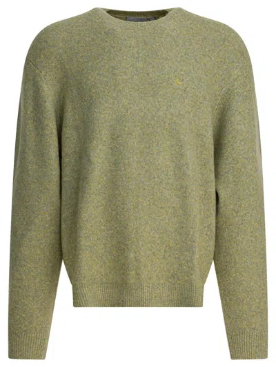 Carhartt Wip "curtis" Sweater In Green
