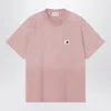 Carhartt Hudson Square-label T-shirt In Pink