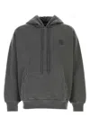 Carhartt Wip Dark Grey Cotton Hooded Vista Sweat In Gray