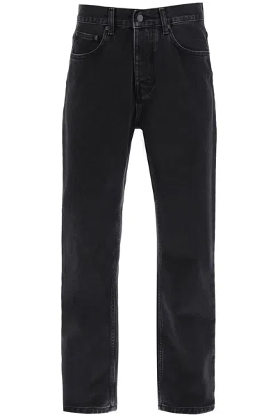 Carhartt Wip Dark Grey Denim Newel Pant Jeans