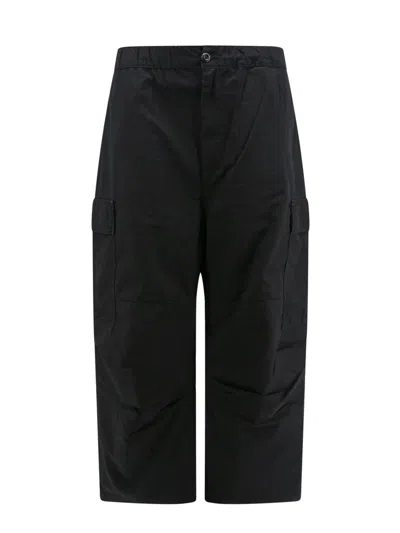Carhartt Cole Cargo Cotton Trousers In Black