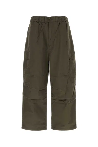 Carhartt Wip Darted Knee Detailed Cargo Pants In Green