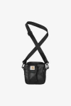 Carhartt Essentials Shoulder Bag Polyester Logo Strap In Black