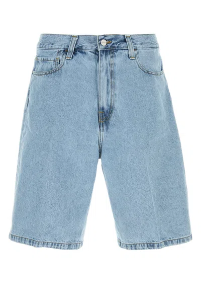 Carhartt Wip Denim Landon Short In Blue