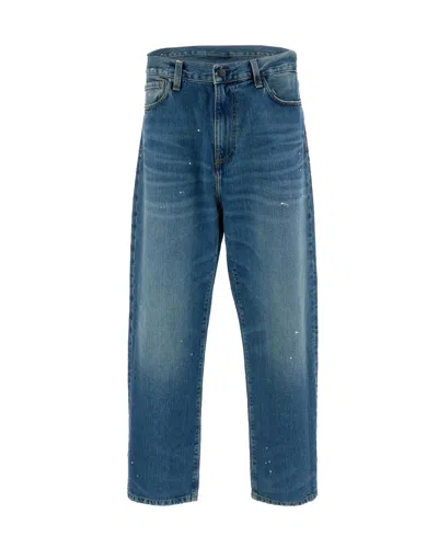 Carhartt Wip Destroyed Smith Denim Jeans In Blue
