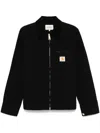 Carhartt Wip Detroit Cotton Jacket In Black
