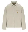 Carhartt Wip Detroit Dusky Beige Jacket In Neutral