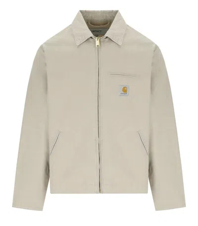 Carhartt Wip Detroit Dusky Beige Jacket In Neutral