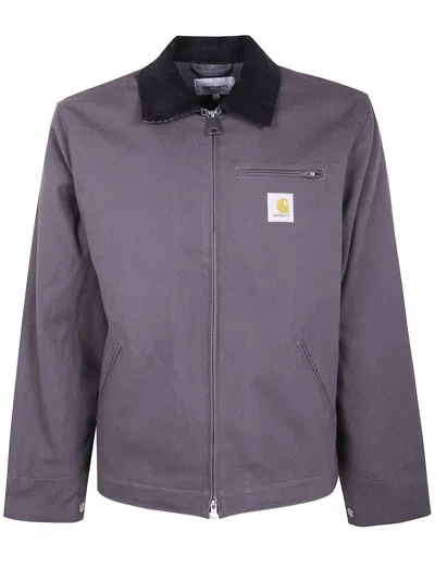 Carhartt Wip "detroit" Jacket Clothing In Gray