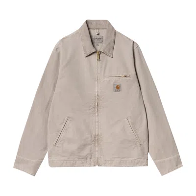 Pre-owned Carhartt Wip Detroit Jacket 'dusky Beige' | Tan | Men's Size Xl