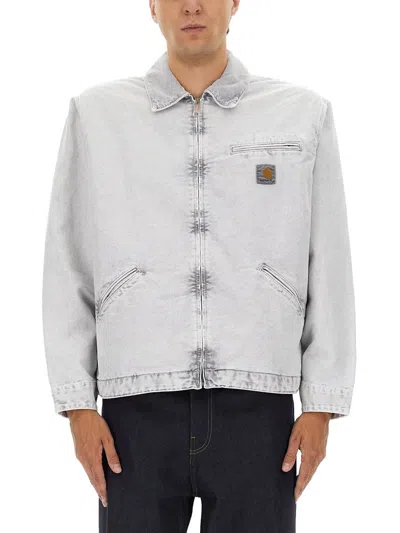Carhartt Wip Og Detroit Jacket In Gray