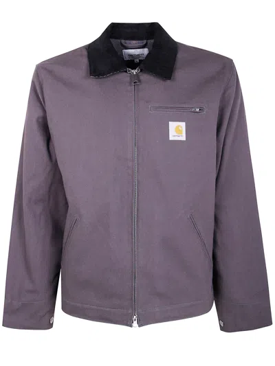 Carhartt Wip "detroit" Jacket In Purple