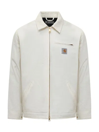 Carhartt Wip Detroit Jacket In White