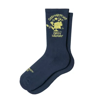 Carhartt Wip Dirty Laundry Socks Blue In Multi