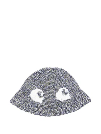 Carhartt Wip Dog Cotton Beanie In Gray