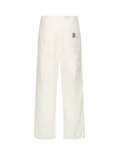 Carhartt Wip Double Knee Beige Trousers