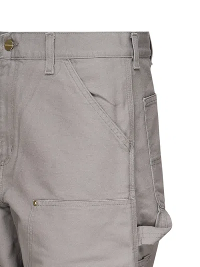 Carhartt Wip Double Knee Grey Trousers