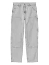 Carhartt Wip Double Knee Pant Black Chalk Wash