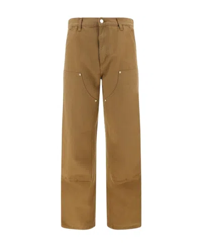 CARHARTT CARHARTT WIP DOUBLE KNEE LOGO PATCH JEANS